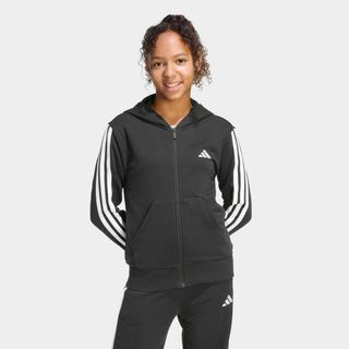 Sudadera Niños Negro Capucha Cremallera Algodón negro 9 - 10 ANS
