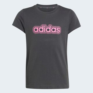 Camiseta ADIDAS Niños Gris Rosa Algodón gris & rosa 152CM 11-12ANS