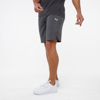 Pantalón Corto Fitness Active Hombre Gris gris 2XL.