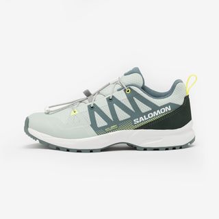 Zapatillas de senderismo impermeables niños, Saliba verde de la 31 a la 38  34