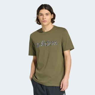 Camiseta Fitness Hombre Verde verde oliva oscuro 2XL