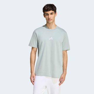 Camiseta Fitness Hombre Salvia Algodón  S