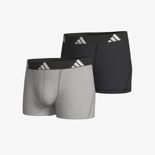 Calzoncillos boxer adidas Hombre pack 2 gris/negro gris, negro XL