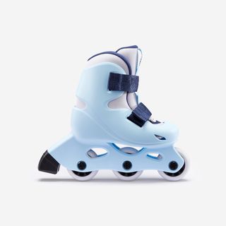 Patines niños ajustable 3 tallas LEARN 100 azul