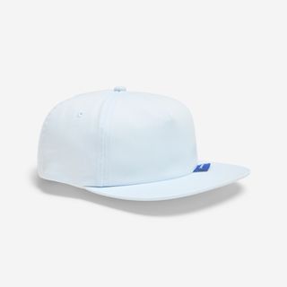 Gorra 6 Paneles con visera plana, azul