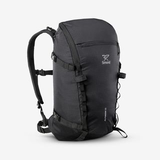 Mochila de alpinismo versátil y modular, Alpinism 22 negra