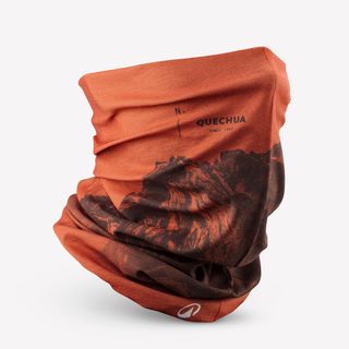 Braga de cuello de senderismo, HIKE 100 naranja