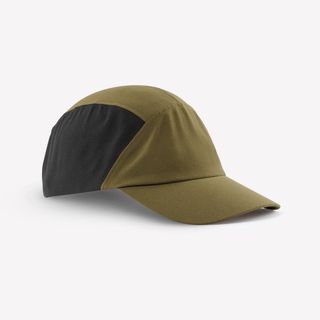 Gorra de senderismo HIKE 500 caqui negro