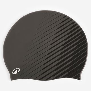 Gorro Natación Caqui Estampado Gain Silicona