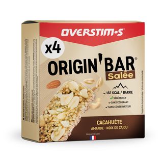 Barrita Energética Origin Bar Salada Cacahuete 4 x 35 g