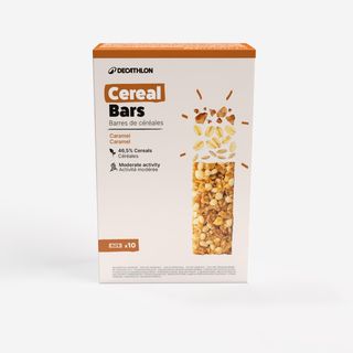 Barritas cereales caramelo x10