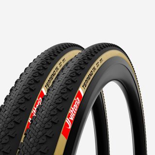 Lote 2 Neumáticos Gravel Vittoria Terreno T30 Beis 700x38 Tanwall Flexibles