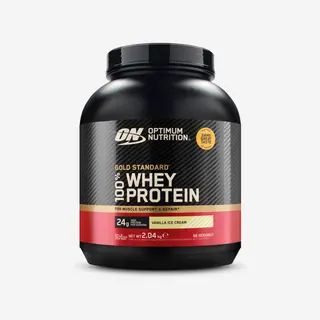 Proteína 100% suero vainilla, Gold Standard 2,04 kg