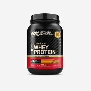Proteína 100% suero chocolate cacahuete, Gold Standard 768 g