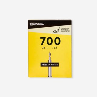 Cámara de aire bicicleta carretera presta 48 light 700x23-32
