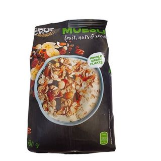 Cripcrop Muesli fructe, nuci&seminte 750 g