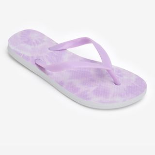 Chanclas niños 500 Mood ultra blanco & morado lila 27/28