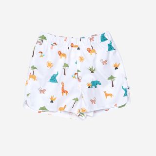 Bañador Bermudas Allwild Bebé Niños Blanco sin teñido 89-95CM 2-3A