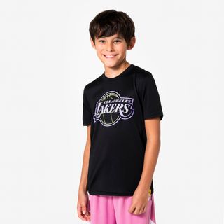 Camiseta de baloncesto NBA LAKERS niño / júnior - TS900 negro negro ahumado & multicolor 161-172CM14-15A