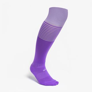 Medias altas de fútbol Niño Viralto KIDS Boreal Violeta y Lavanda morado amatista & morado lavanda 35/38