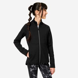 Chaqueta Deportiva Niños Negro Ajustada negro ahumado 123-130CM 7-8A