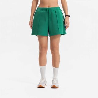 Pantalones cortos mujer, Heritage, verde verde esmeralda XL - UK 16