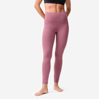 Leggings Yoga/Pilates Violeta Extensibles Suaves morado grisáceo S - W28 L31