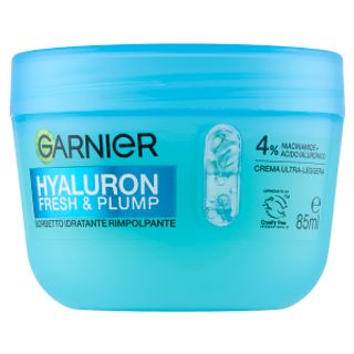 Garnier Hyaluron Fresh  Plump Sorbetto Idratante Rimpolpante 85 Ml