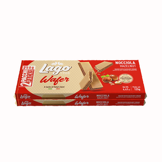 ვაფლი თხილით "Double Pack" 250 გრ, "Lago Group"