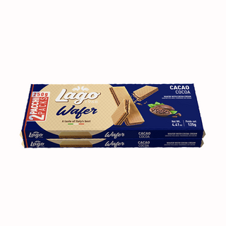 ვაფლი კაკაოთი "Double Pack" 250 გრ, "Lago Group"