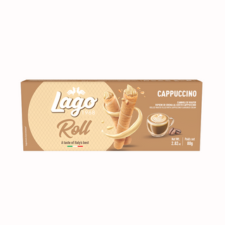 როლები კაპუჩინოთი "Roll" 80 გრ, "Lago Group"