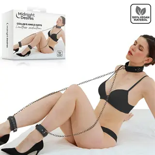Midnight Desires Collar & Ankle Cuffs