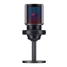 Havit Gamenote GK50 RGB Microphone, Black