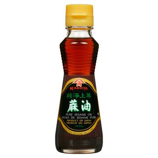 Kadoya Sesame Oil (japoński olej sezamowy z prażonego sezamu) 163ml