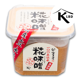 100-Nen Densho Koji Miso HORAIYA (Sfermentowana pasta sojowa ze słodem ryżowym) 750g