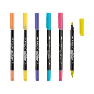 Talentus Set 6 carioci acuarelă pastel 1 set