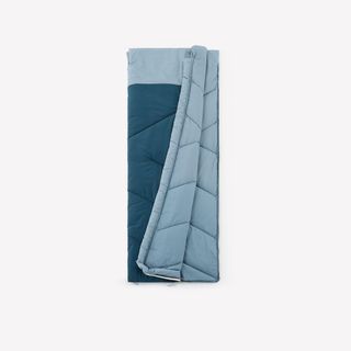 Saco de dormir 10ºC algodón tranformable en edredón Quechua Ultim Comfort