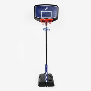 Canasta de baloncesto mates niños con pie regulable de 1,60 m a 2,20 m - K900