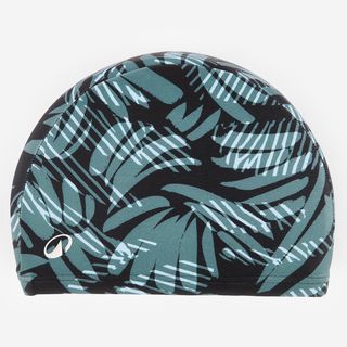 Gorro Natación adulto  tela reflets gris Talla L