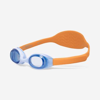 Gafas Natación niños  Kuwee Amarillo Cristales Tintados Azul