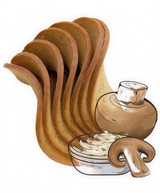 Грінки Хвилясті зі смаком грибів