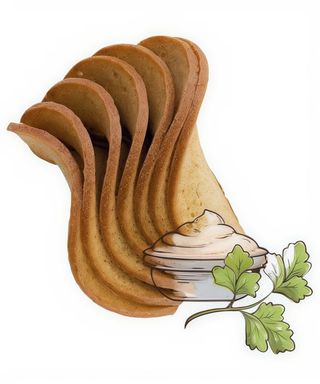 Грінки Хвилясті зі смаком сметани з зеленню