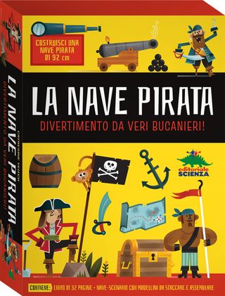 La nave pirata. divertimento da veri bucanieri, di Catherine Veitch, 9788893933810