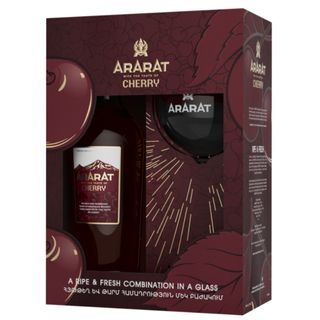 ARARAT Cherry with 1 glass, 0.7լ