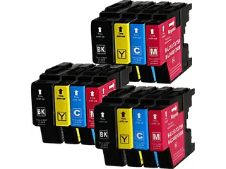 Lc1240xl Pack (negro, Cyan, Magenta Y Amarillo)