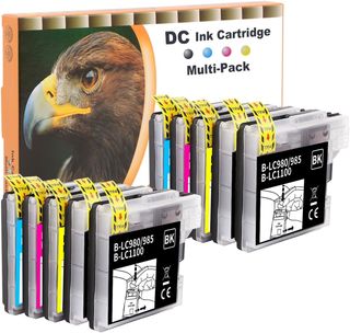 Lc980/lc985/lc1100xl Pack (negro, Cyan, Magenta Y Amarillo)