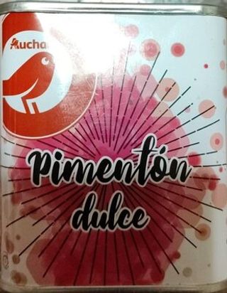 PIMENTON DULCE AUCHAN LATA 75 G