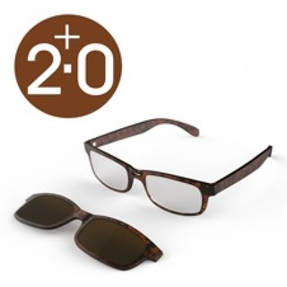 Gafas lectura +2.00 filtro solar Carey