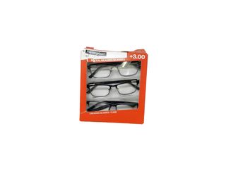 Gafas lectura +3.00 filtro solar Rojo