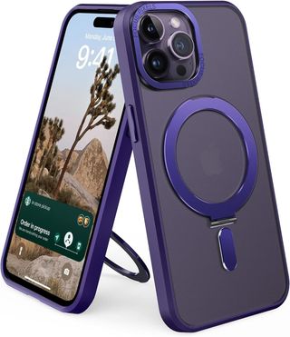 Funda Road Compatible con MagSafe para iPhone 12 Morado